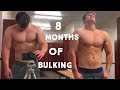 8 MONTHS OF NATURAL BULKING | TEENAGE BODYBUILDING