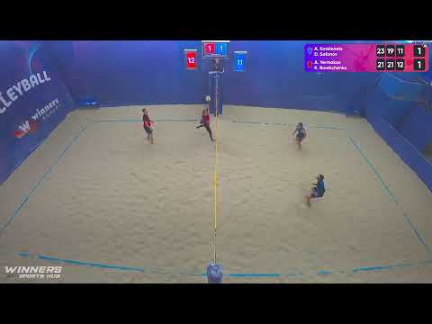 05:45 A. Kotelenets / D. Safonov - A. Yermakov / K. Borshchenko 10.11.2022 |Winners Beach Volleyball