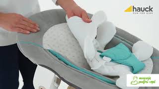 Hauck Beta+ dřevěná bílá washed