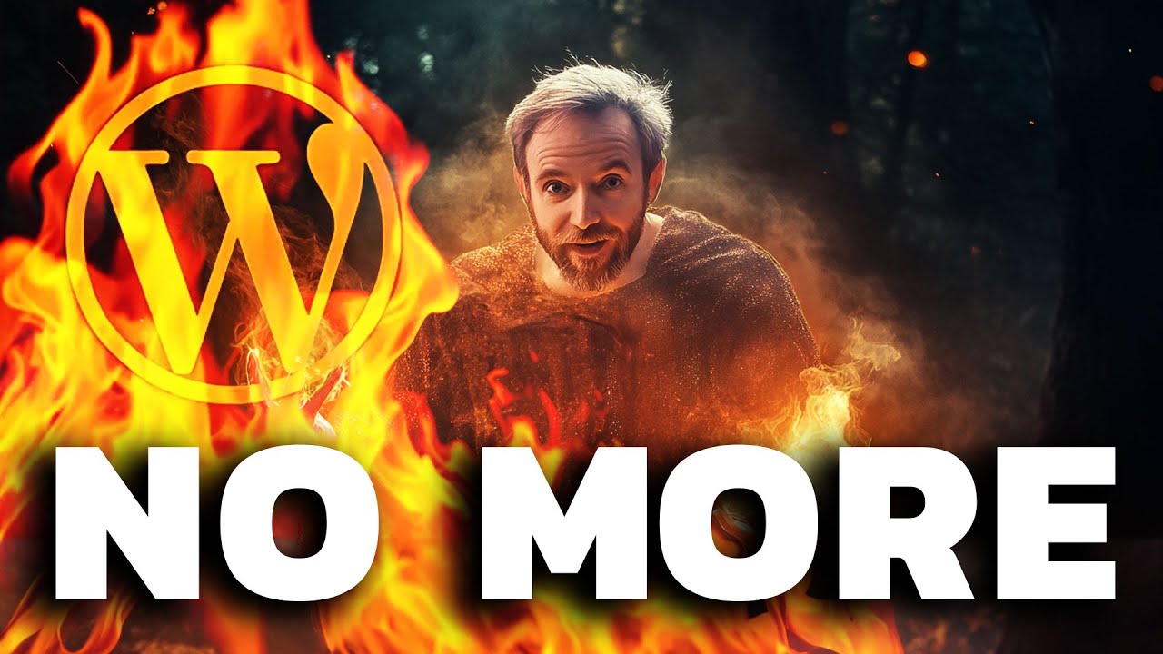 Breaking Up with WordPress After 1 Hour with AI!