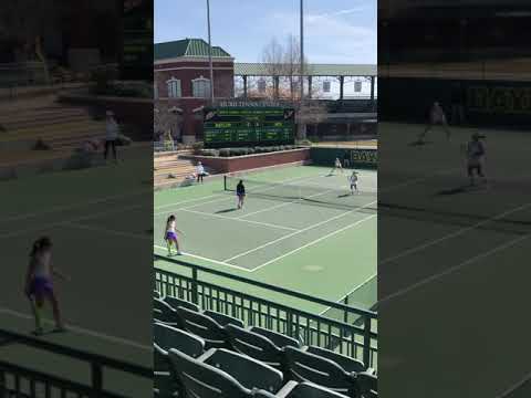 Sara Ziodato and Jessica Hinojosa gets doubles win over Abilene Christian University