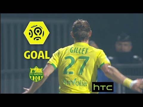 Goal Guillaume GILLET (19') / Angers SCO - FC Nantes (0-2)/ 2016-17
