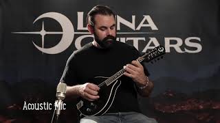Video thumbnail for Luna Moonbird A-Style Mandolin with Piezo by Luna Guitars