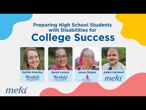 Preparing High School Students with Disabilities for College Success