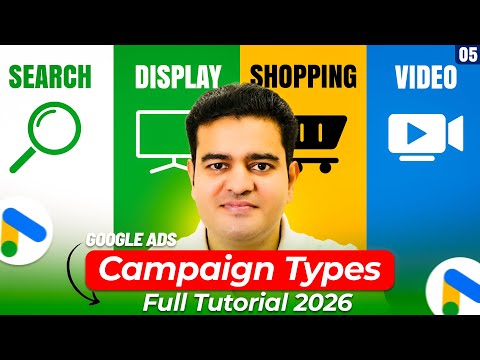 Google Ads Full Course with AI 2026 in Hindi googleads2026 googleadscourse