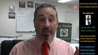 July 27 Mark Stewart Greenstein: Five BIG Democrat mistakes.