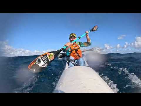 South Africa Surf Ski Mauritius Tours - August 2025 - Day 5 - Afternoon Downwind