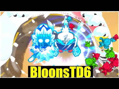 DIE DOPPEL EISAFFEN TAKTIK! - Bloons Td6 [Deutsch/German]