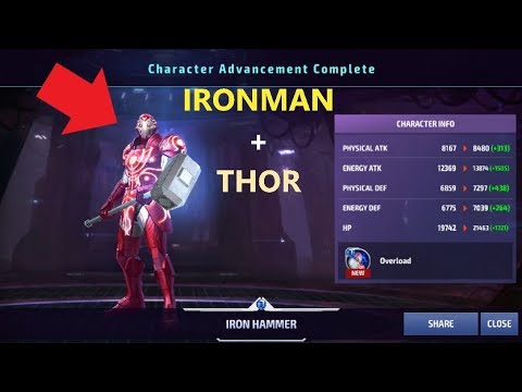 Iron Hammer Tier-2 (Shadowland Solo Entry Mode Floor 25) - Marvel Future Fight