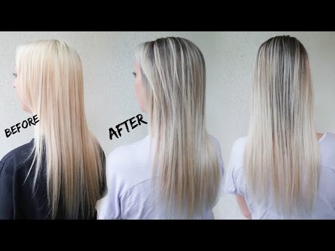 How to Reverse Balayage A.K.A. Smudge Root | Ft. Redken Blur Brush