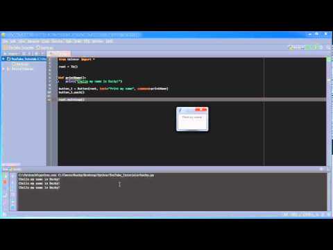 Python Gui With Tkinter Binding Function To Layouts
