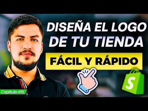 Aprende a crear un LOGO para tu TIENDA ONLINE de SHOPIFY en 5 minutos