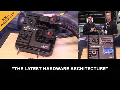 Quick look at the AEM Infinity ECU with Lawson @ SEMA 2013