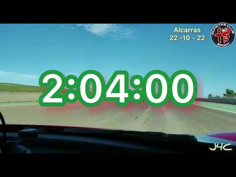 Festival Alfa Romeo Iberia 2022. Disfrutando del circuito de Alcarrás con amigos.