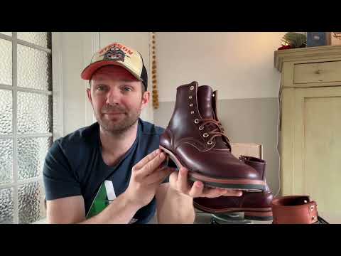 Nicks boots Horween color 8 Oxblood
