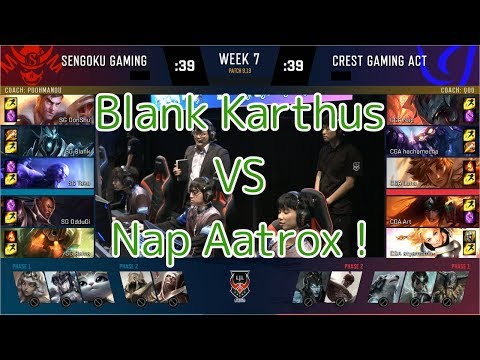 SG(Blank カーサス) VS CGA(Nap エイトロックス) - LJL 2019 Summer W7G6