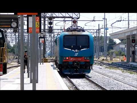 OPERAZIONE GIRATURA E464 104 CON E655 498 A FOGGIA!