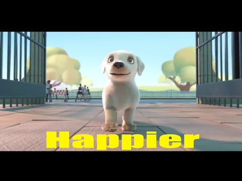 Pip - Happier Music Video - Marshmello Happier - Pip Dog Song Animated Film