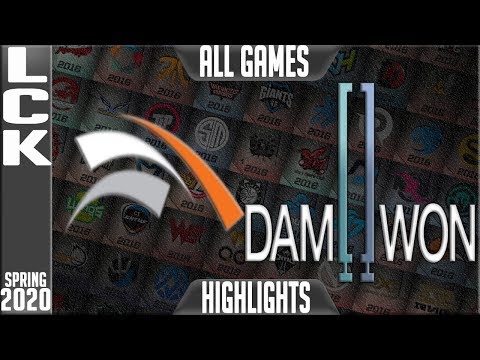 HLE vs DWG Highlights ALL GAMES | LCK Spring 2020 W4D2 | Hanwha Life Esports vs Damwon Gaming
