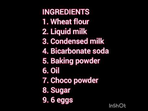 STEAM CHOCOLATE CAKE RECIPE