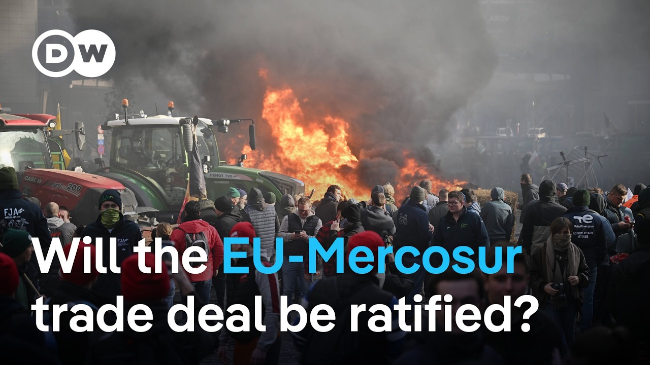 Police and farmers clash at protests against EU-Mercosur deal: What's behind the opposition?