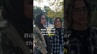 Muslim Women hear the Gospel for the First Time #evangelism #streetpreacher #islam