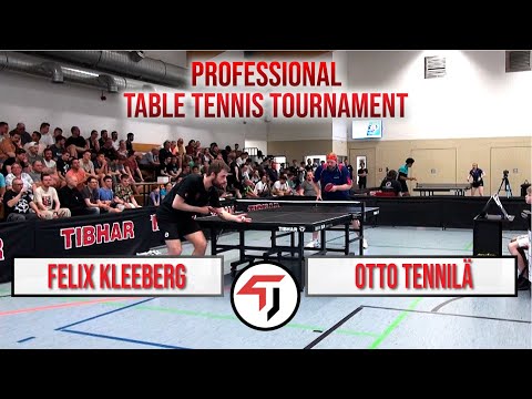 TomorrowTT PRO tournament - Felix Kleeberg vs Otto Tennilä - Group 3.