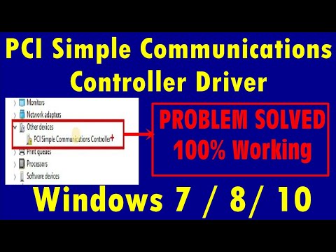 pci simple communication controller drivers pci simple communication controller drivers