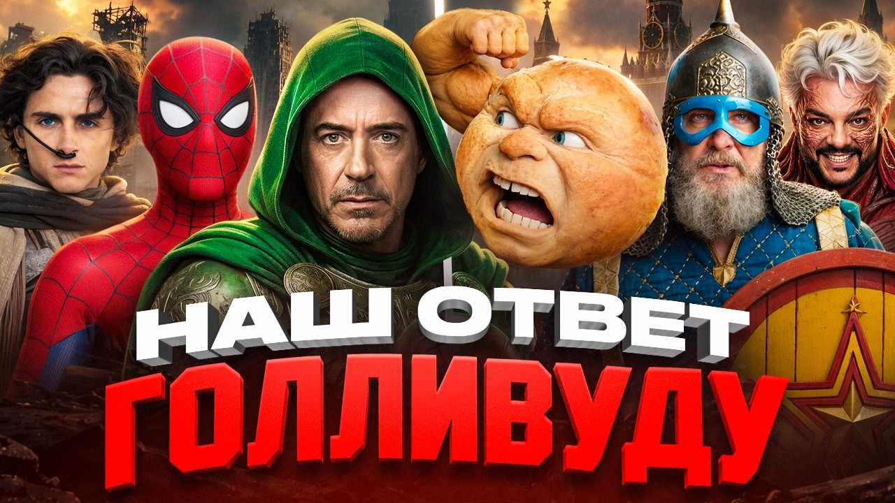 РОССИЙСКОЕ КИНО ПРОТИВ ГОЛЛИВУДА — ЭТО УЖЕ НЕ СМЕШНО