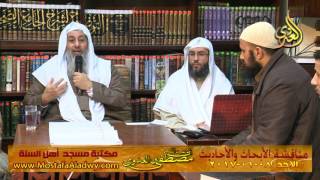 مناقشة الأبحاث والأحاديث بمكتبة مسجد أهل السنة بمنية سمنود 08 01 2017  2