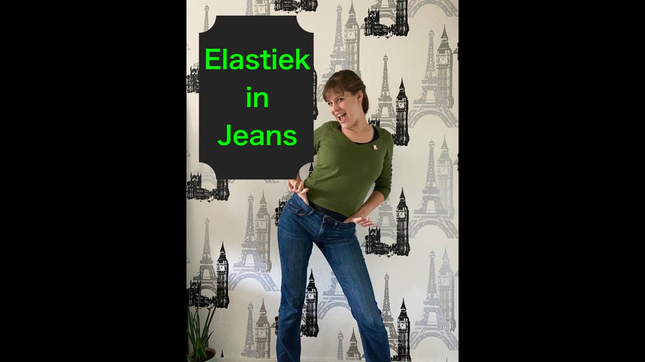 Elastiek in jeans