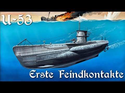 🎯🚢Silent Hunter 3: U-53 - Erste Feindkontakte (1. Feindfahrt,Reingehauen,🇩🇪 Deutsch)