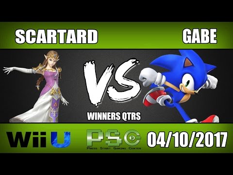 Scartard (Zelda) vs Gabe (Sonic) - Wii U Winners Qtrs S4M
