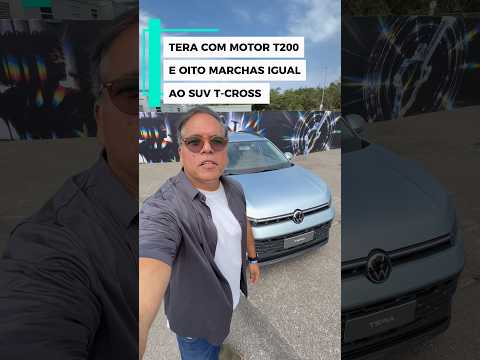 TERA 2027 com motor do T-Cross 200 TSI - 128 cv e seis marchas. #volkswagen