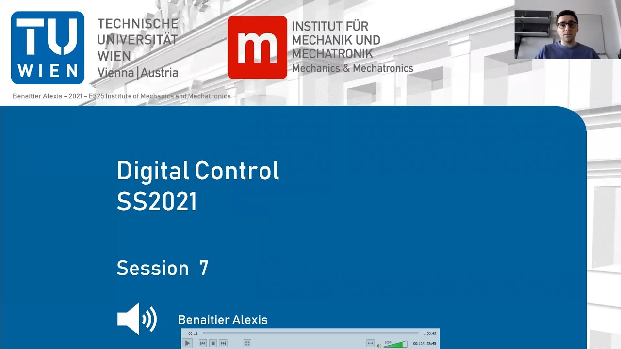 Digital Control: Exercise Session 7