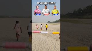 WHO DID WIN!? | Ronaldo Mbappe Messi ⚡️ SPEED CHALLENGE #shorts #ronaldo #mbappe #messi #video #yt