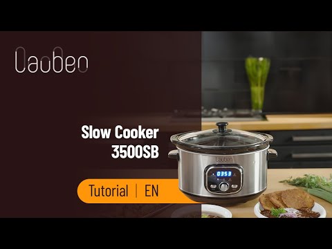 Daugiafunkcinis puodas Lauben Slow Cooker 3500SB video