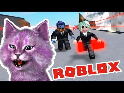 ТРЕНИРОВКА СУПЕРАГЕНТОВ В РОБЛОКС КОШКА ЛАНА И КОТ ЛЕО НА ЗАДАНИИ Roblox Spy Training Obby!