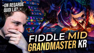 SON GAMEPLAY EST HILARANT! - Pandore Reacts 'The Hidden Mid Fiddlesticks Main in KR Grandmaster'