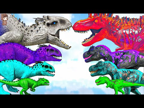 Team Indominus Rex VS Team Rex | ARK Mod Battle Ep.176