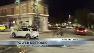 Power outage hits over 10,000 homes in Tucson's midtown and downtown