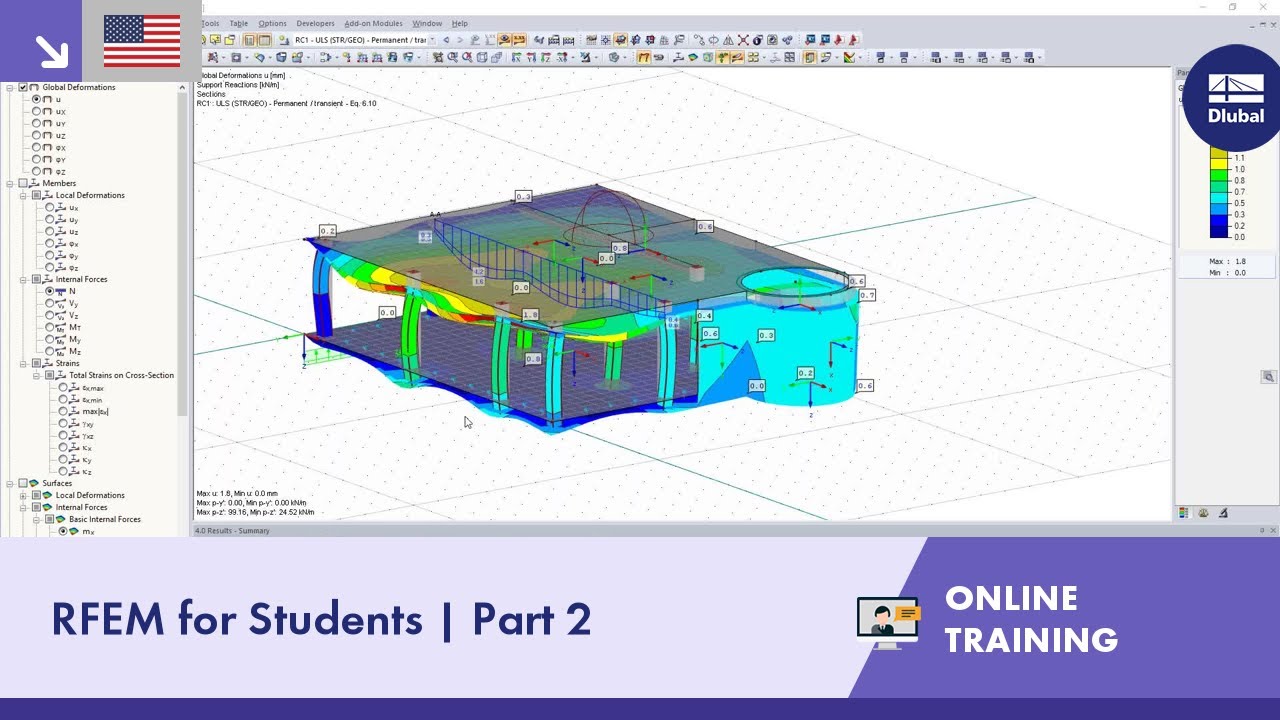 Online Training | RFEM for Students | Part 2