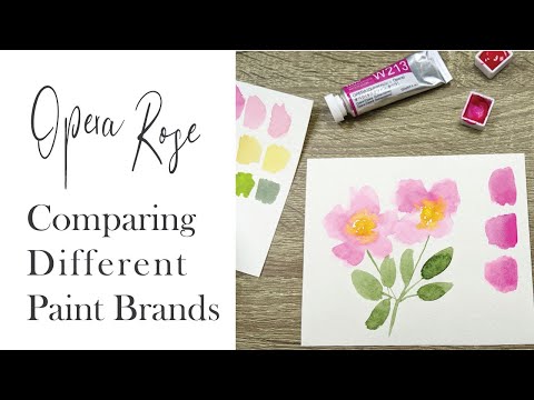 Opera Rose Colour Comparison