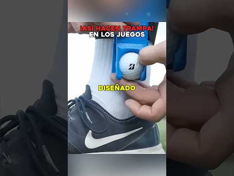 Existe un dispositivo que se esconde en el tobillo específicamente para hacer trampa en el golf ⛳