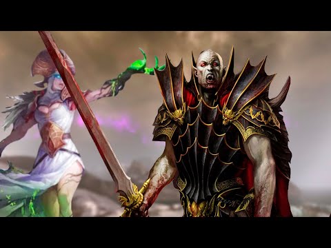 💀 Алариель VS Манфред. 💀 Total War Warhammer 2 ​💀 Jabba VS Ferundal. кампания один на один.#2