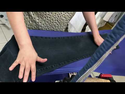 PASSANDO UMA CALÇA JEANS SEM DEIXAR VINCO