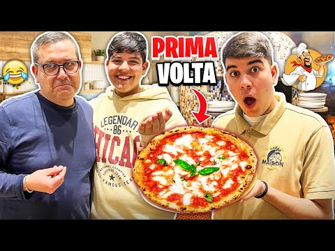 👨‍🍳🍕 PREPARO la PIZZA NAPOLETANA per LA PRIMA VOLTA a CHEF FRANCO e CHRISTIAN!!