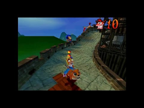 Crash Bandicoot 3: Warped ... (PS1) Gameplay