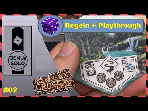 Robinson Crusoe - Playthrough - S01E02 - Regeln - deutsch - Brettspiel