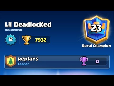 Top 25 as a Level 12! 🏆7900 3.0 Xbow Gameplay — Clash Royale